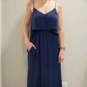 Floor Length Silk Dress - BCBG
